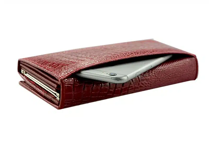 Portefeuille rouge Le Tanneur en cuir - Accessoires & Bagagerie