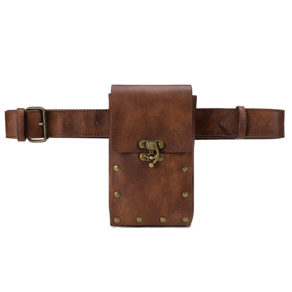 Portefeuille médiévale de ceinture en cuir marron portefeuille medievale de ceinture en cuir marron 5