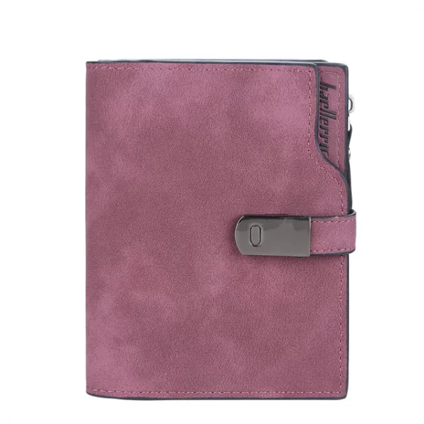 Petit portefeuille violet personnalisé violet 2