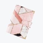 Portefeuille enveloppe budget rose