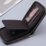 portefeuille zippé simple et fonctionnel