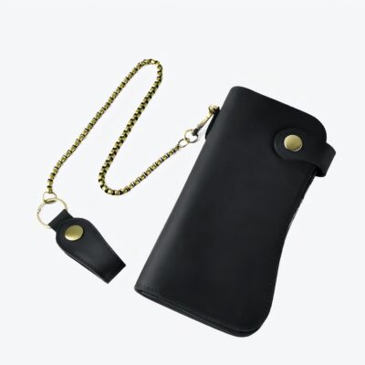Portefeuille à chaine noir