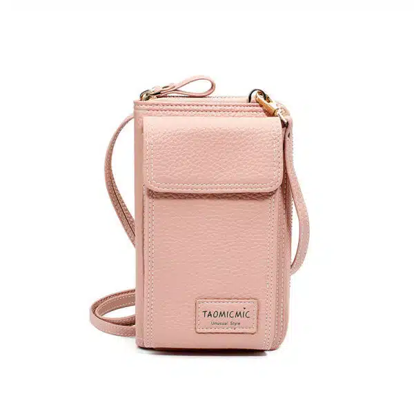 Pochette téléphone portable femme rose variant image couleur rose 12 1