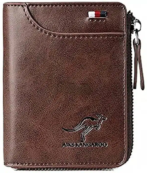 Portefeuille anti rfid homme - marron 17019 2sgrqy