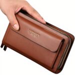 Portefeuille multi poche, grand portefeuille homme cuir, porte feuille homme cuir, portefeuille homme zippe, portefeuille homme cuir luxe, portefeuille homme en cuire, portefeuille homme rfid, portefeuille homme avec fermeture eclair