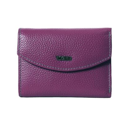 Porte monnaie dune lancaster, porte carte et monnaie, porte feuille femme lancaster, porte feuille lancaster, compagnon en cuir pour femme, lancaster porte monnaie femme