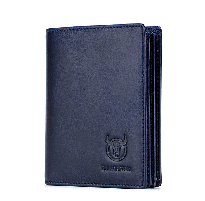 Petit Portefeuille Pour Homme En Cuir Multicolore Signé DUDU