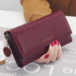 Compagnon en cuir pour femme, porte feuille femme lancaster, lancaster porte monnaie femme, portefeuille femme tout en un, bellroy wallet